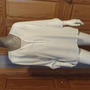 Maurices White Tunic Style Top